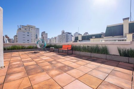 Studio para alugar com 37m², 1 quarto e 1 vagaRooftop