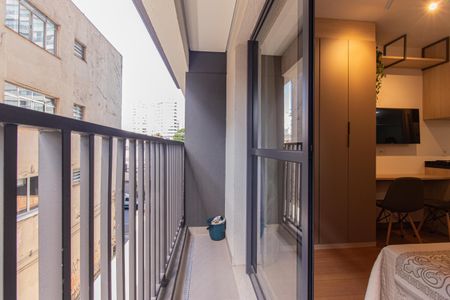 Apartamento para alugar com 23m², 1 quarto e sem vagaVaranda