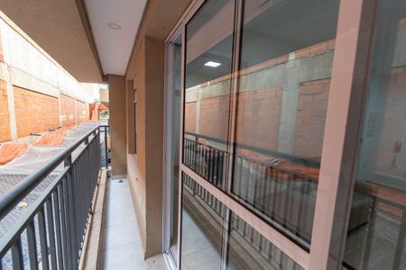 Studio à venda com 33m², 1 quarto e sem vagaVaranda