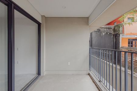 Studio à venda com 27m², 1 quarto e sem vagaVaranda