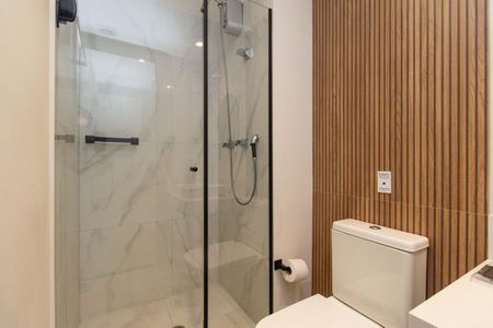 Studio à venda com 25m², 0 quarto e sem vaga Studio à venda com 25m², 0 quarto e sem vagaBanheiro