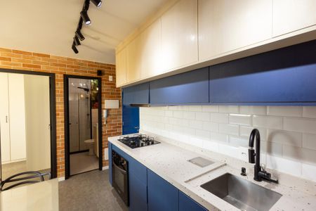 Apartamento para alugar com 34m², 2 quartos e 1 vaga Apartamento para alugar com 34m², 2 quartos e 1 vagaCozinha Americana e área de serviço