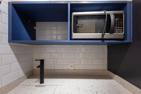 Apartamento para alugar com 34m², 2 quartos e 1 vaga Apartamento para alugar com 34m², 2 quartos e 1 vagaCozinha Americana