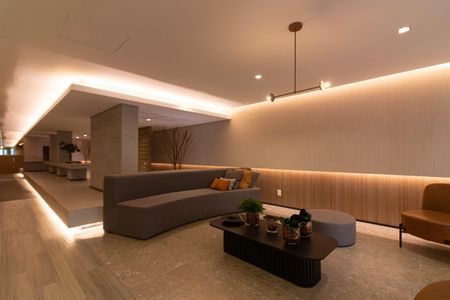 Studio à venda com 26m², 1 quarto e sem vaga Studio à venda com 26m², 1 quarto e sem vagaHall social