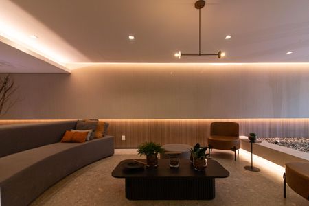 Studio à venda com 26m², 1 quarto e sem vaga Studio à venda com 26m², 1 quarto e sem vagaHall social