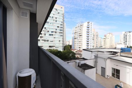 Studio para alugar com 25m², 1 quarto e sem vagaVaranda