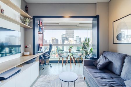 Apartamento à venda com 40m², 1 quarto e 1 vagaSala