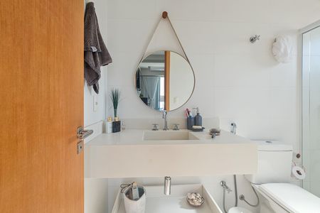 Apartamento para alugar com 157m², 3 quartos e 2 vagasBanheiro da Suíte 1