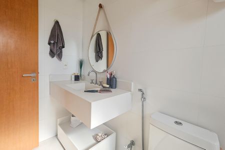 Apartamento para alugar com 157m², 3 quartos e 2 vagasBanheiro da Suíte 1