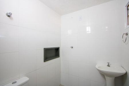 Banheiro da Suíte de casa à venda com 1 quarto, 36m² em Cidade São Jorge, Santo André