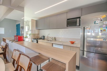 Apartamento à venda com 80m², 3 quartos e 1 vagaCozinha e Área de Serviço