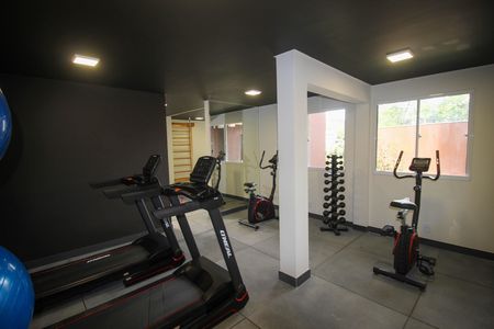 Apartamento para alugar com 56m², 2 quartos e 1 vaga Apartamento para alugar com 56m², 2 quartos e 1 vagaÁrea comum - Academia
