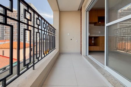 Varanda de kitnet/studio para alugar com 1 quarto, 30m² em Vila Dom Pedro I, São Paulo
