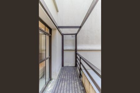 Studio à venda com 28m², 1 quarto e sem vagaVaranda