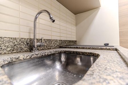 Studio à venda com 41m², 1 quarto e sem vagaCozinha