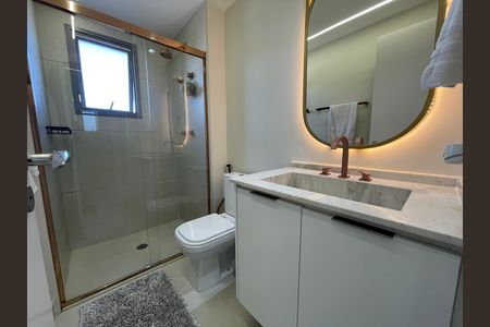 Apartamento à venda com 78m², 2 quartos e 1 vaga Apartamento à venda com 78m², 2 quartos e 1 vagaBanheiro da Suíte 1