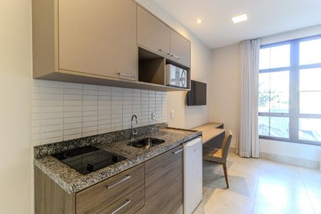 Studio à venda com 29m², 1 quarto e sem vaga Studio à venda com 29m², 1 quarto e sem vagaCozinha