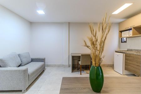 Studio à venda com 36m², 1 quarto e sem vaga Studio à venda com 36m², 1 quarto e sem vagaSala