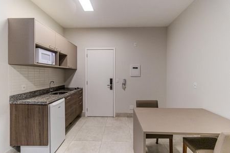Studio à venda com 38m², 1 quarto e sem vagaCozinha