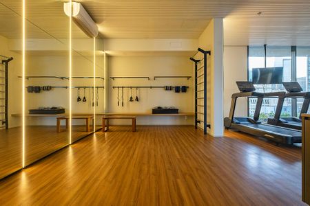 Apartamento à venda com 36m², 1 quarto e 1 vaga Apartamento à venda com 36m², 1 quarto e 1 vagaÁrea comum - Academia