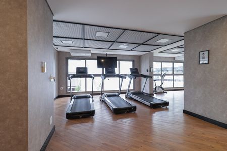 Apartamento para alugar com 27m², 1 quarto e sem vaga Apartamento para alugar com 27m², 1 quarto e sem vagaAcademia