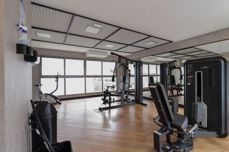 Apartamento para alugar com 27m², 1 quarto e sem vaga Apartamento para alugar com 27m², 1 quarto e sem vagaAcademia