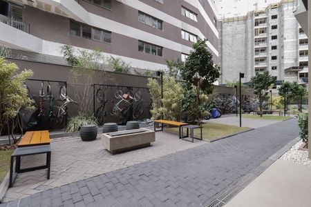 Apartamento para alugar com 27m², 1 quarto e sem vaga Apartamento para alugar com 27m², 1 quarto e sem vagaBicicletário