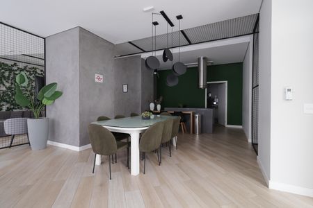 Apartamento para alugar com 27m², 1 quarto e sem vaga Apartamento para alugar com 27m², 1 quarto e sem vagaÁrea comum - Salão de festas
