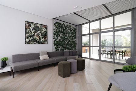 Apartamento para alugar com 27m², 1 quarto e sem vaga Apartamento para alugar com 27m², 1 quarto e sem vagaÁrea comum - Salão de festas