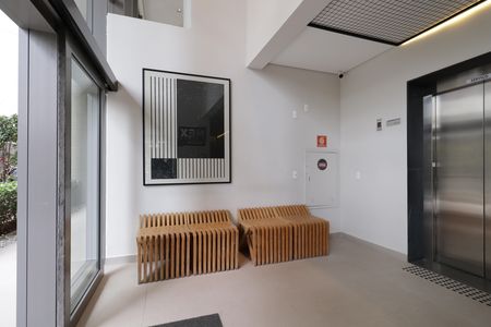 Apartamento para alugar com 27m², 1 quarto e sem vaga Apartamento para alugar com 27m², 1 quarto e sem vagaHall de entrada