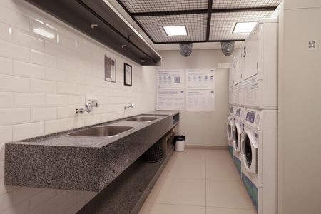 Apartamento para alugar com 27m², 1 quarto e sem vaga Apartamento para alugar com 27m², 1 quarto e sem vagaLavanderia