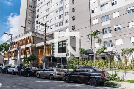 Apartamento para alugar com 34m², 2 quartos e 1 vaga Apartamento para alugar com 34m², 2 quartos e 1 vagaFachada