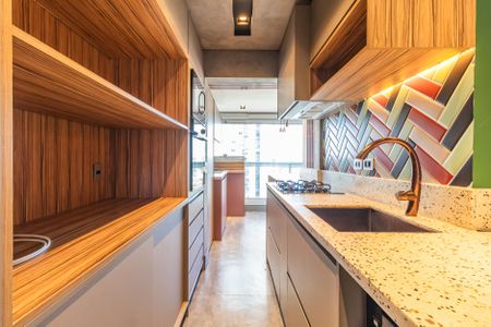 Apartamento à venda com 64m², 1 quarto e 2 vagasCozinha