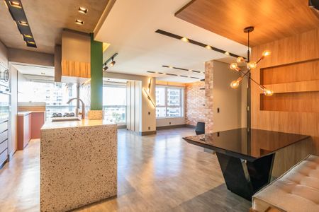 Apartamento à venda com 64m², 1 quarto e 2 vagasSala