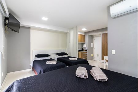 Apartamento para alugar com 30m², 1 quarto e 1 vaga Apartamento para alugar com 30m², 1 quarto e 1 vagaSala/Quarto