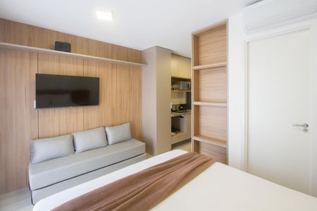 Studio para alugar com 28m², 1 quarto e sem vaga Studio para alugar com 28m², 1 quarto e sem vagaStudio