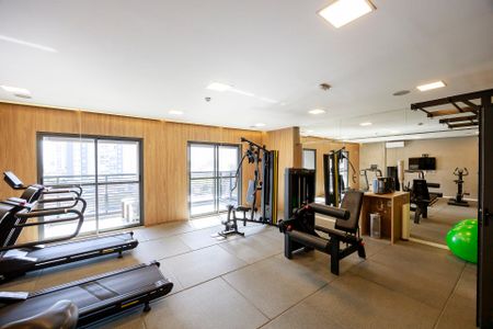 Studio para alugar com 27m², 0 quarto e sem vaga Studio para alugar com 27m², 0 quarto e sem vagaAcademia