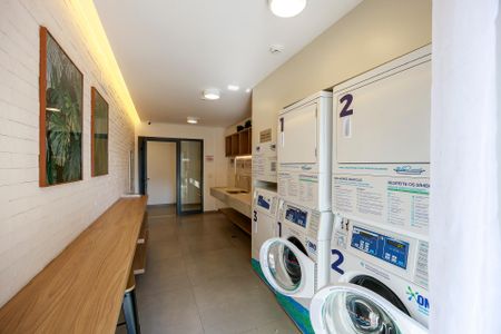 Studio para alugar com 27m², 0 quarto e sem vaga Studio para alugar com 27m², 0 quarto e sem vagaLavanderia