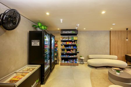 Studio para alugar com 27m², 0 quarto e sem vaga Studio para alugar com 27m², 0 quarto e sem vagaMini Mercado