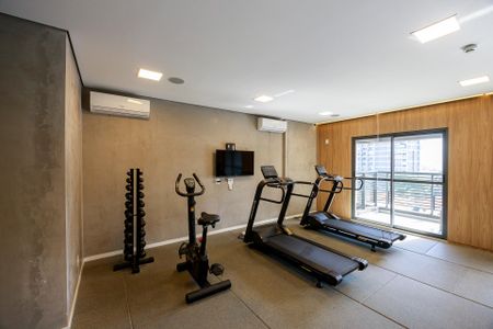 Studio para alugar com 27m², 0 quarto e sem vaga Studio para alugar com 27m², 0 quarto e sem vagaAcademia