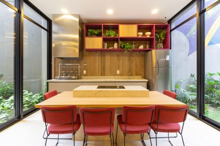 Studio à venda com 24m², 1 quarto e sem vagaÁrea comum - Churrasqueira