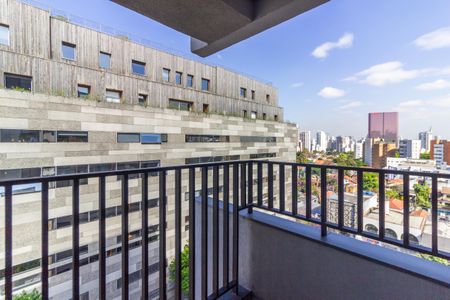 Studio à venda com 24m², 1 quarto e sem vagaVaranda