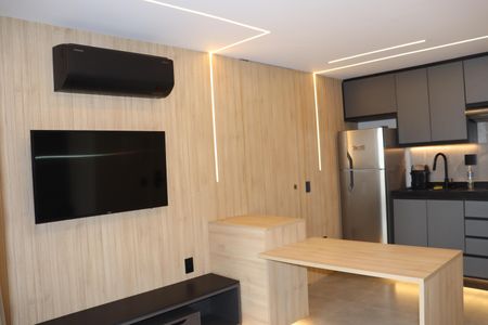 Sala de apartamento para alugar com 1 quarto, 33m² em Bela Vista, São Paulo