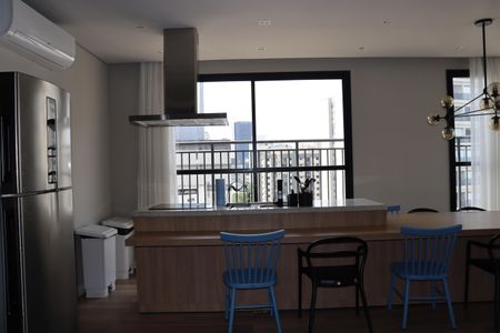 Apartamento para alugar com 33m², 1 quarto e sem vagaSalão de Festas