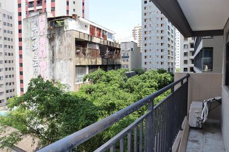 Apartamento para alugar com 33m², 1 quarto e sem vagaVaranda