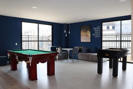 Apartamento para alugar com 33m², 1 quarto e sem vagaSalão de Jogos