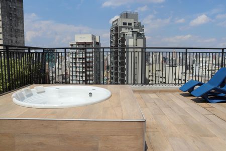 Apartamento para alugar com 33m², 1 quarto e sem vagaTerraço