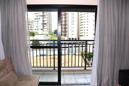 Apartamento para alugar com 33m², 1 quarto e sem vagaVaranda