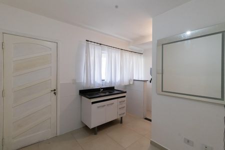 Sala/Cozinha de apartamento à venda com 1 quarto, 28m² em Vila Ré, São Paulo