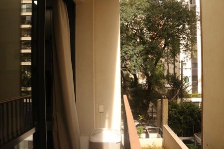 Studio para alugar com 26m², 1 quarto e sem vagaVaranda